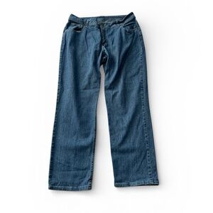 Women's Straight Leg Jeans 20W - Blue (Measures 36 x 30)